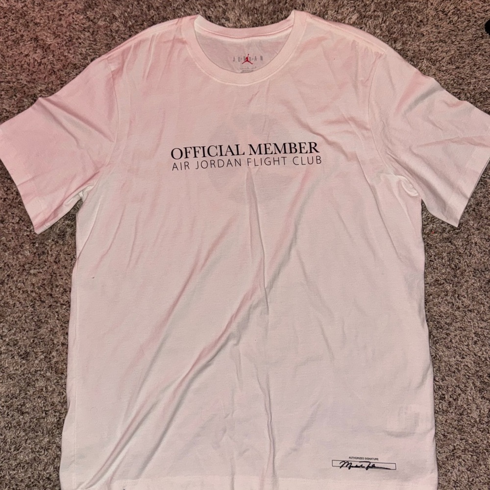 Jordan Air Flight Club White Tee